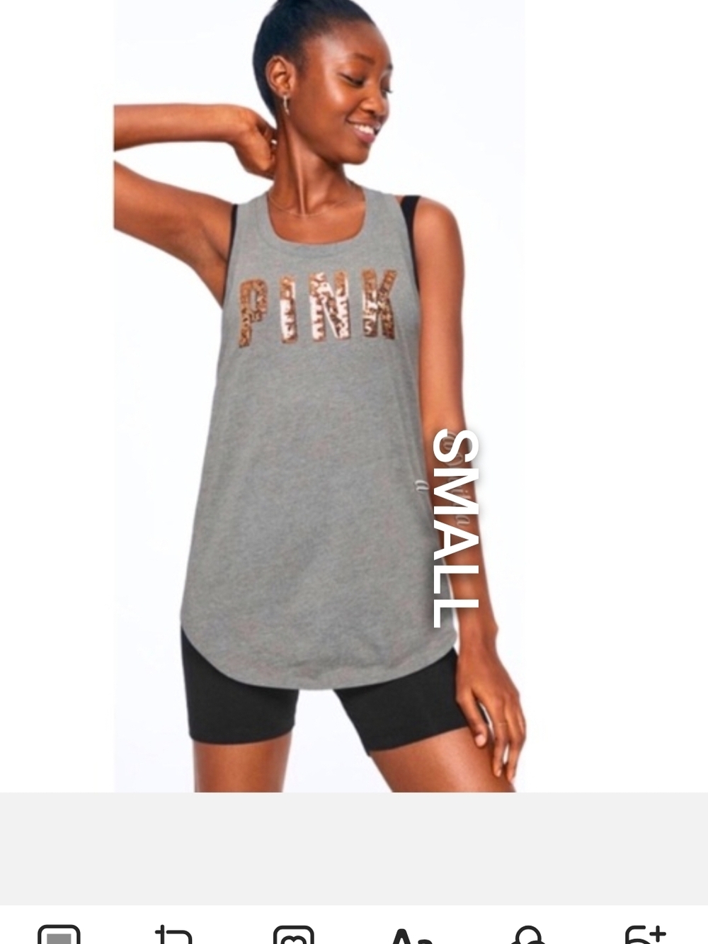 SZ SMALL VS PING BLING CAMPUS TANK TOP.